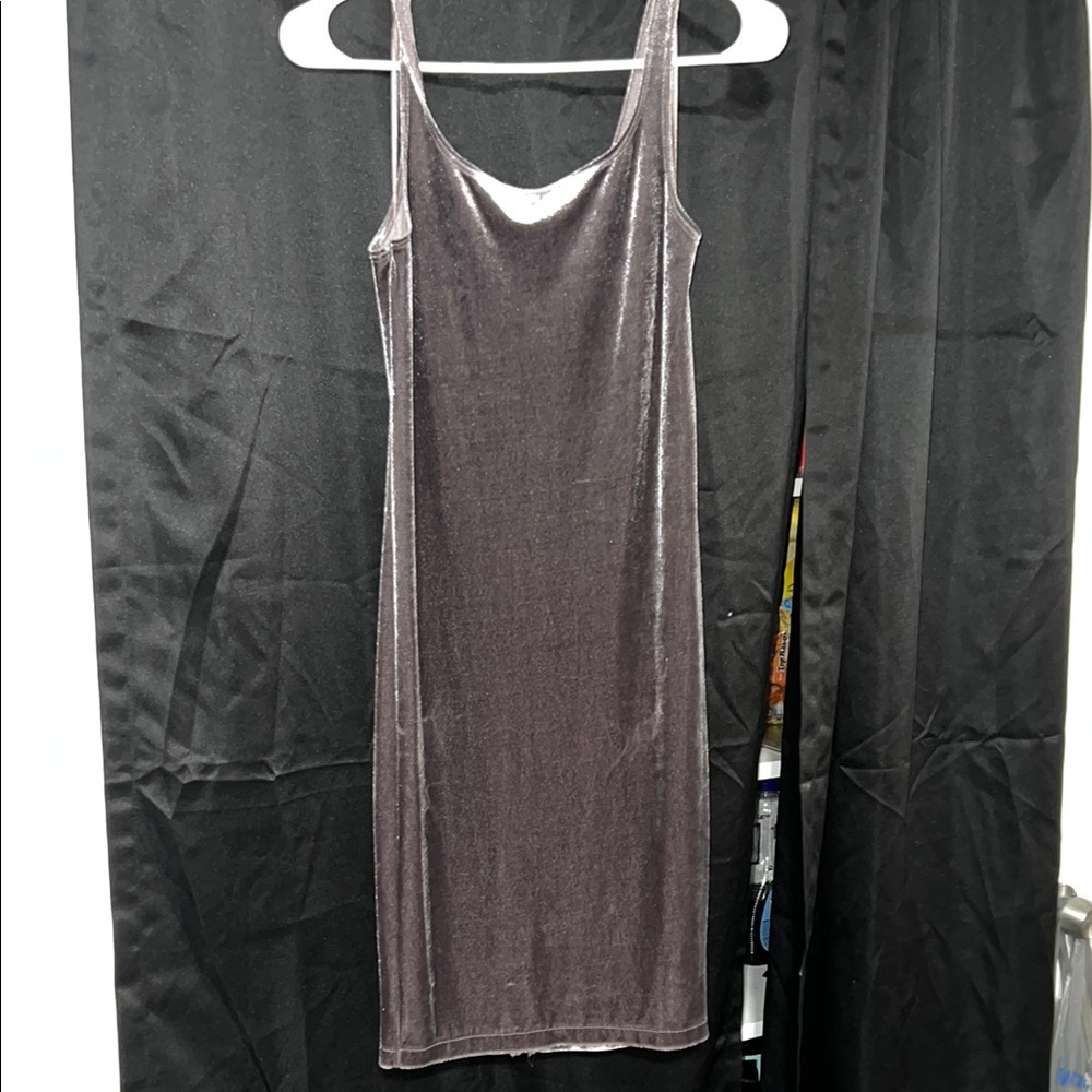 Elegant Velvet Slip Dress